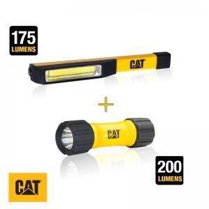 Σετ φακός τσέπης COB LED και ABS CAT Light