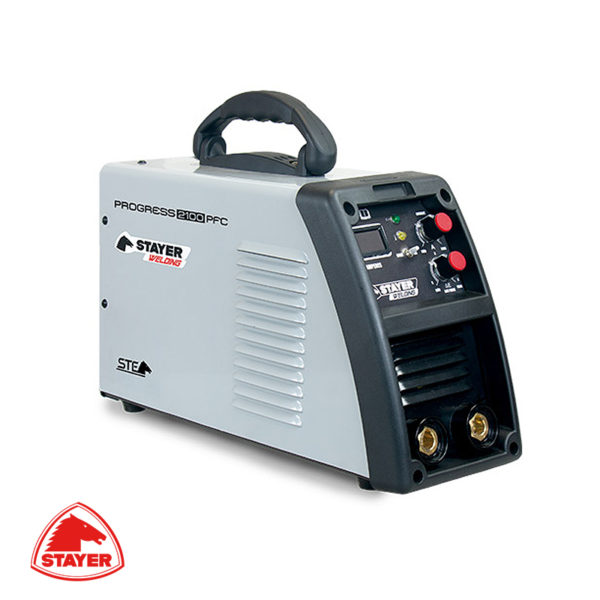 PROGRESS2100PFC Μηχανή συγκόλλησης ηλεκτροδίου MMA Range STAYER