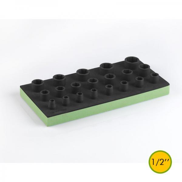 !FG 100-23C Σετ καρυδάκια αέρος 1/2" μαλακή θήκη