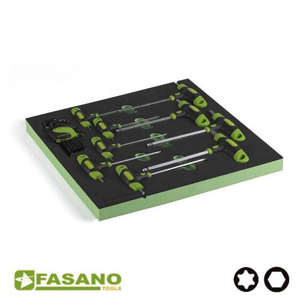 FG 100_50E Σετ κλειδιά ταφ εξάγωνα Torx FASANO