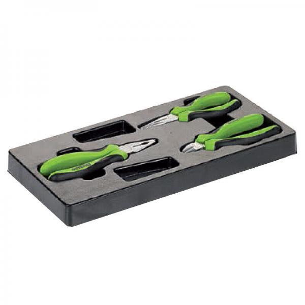 !FG 102-39C Σετ πένσα-μυτοτσίμπιδο-κοφτάκι σε πλαστική θήκη