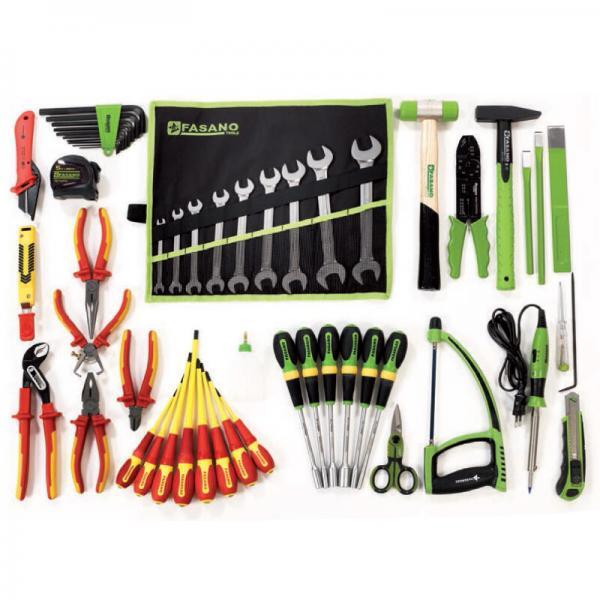 !FG 118-AS40 Σετ εργαλεία διάφορα 40 τεμαχίων FASANO