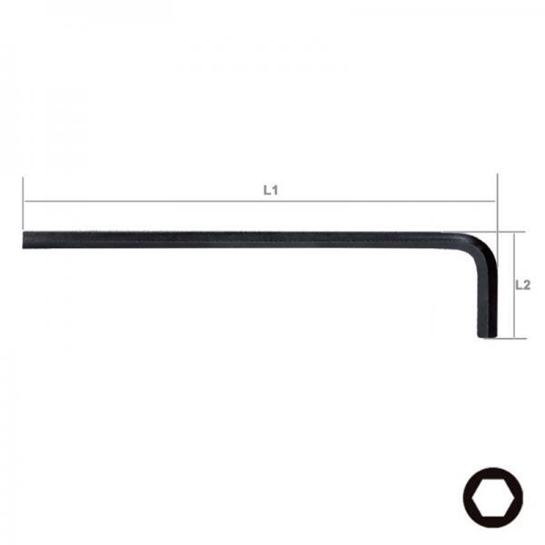 !FG 139-B2 Κλειδιά γωνιακά εξάγωνα Allen FASANO