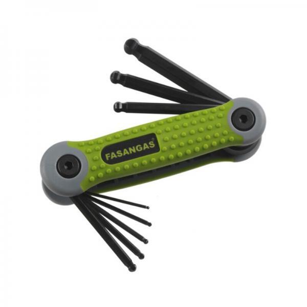 !FG 139C-FS Πτυσσόμενο πολυεργαλείο μπίλιας εξάγωνα