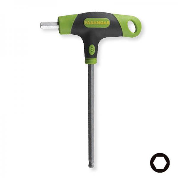 !FG 142-2 Κλειδιά ταφ Allen εξάγωνα ανατομική λαβή