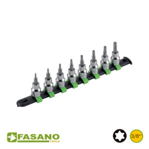 Σετ καρυδάκια καστάνιας Torx 3/8" FASANO