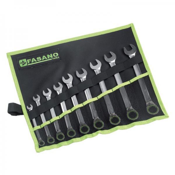 !FG 605-SP6 Σετ γερμανικά καστάνιας αναστρεφόμενη σε θήκη