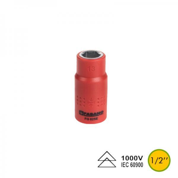 !FG 625E-10 Καρυδάκια μονωμένα εξάγωνα 1/2" FASANO