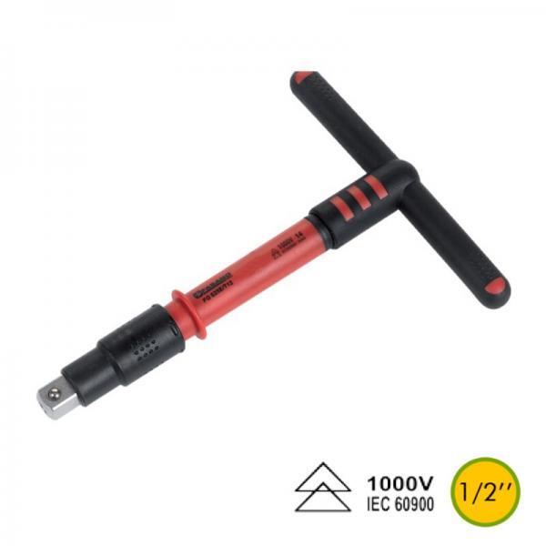 !FG 625E-T12 Μανέλα ταφ μονωμένη γρήγορης απελευθέρωσης 1/2"