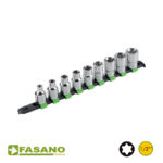 Σετ καρυδάκια Torx μακριά 1/2" FASANO