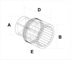 ΚΑΡΥΔΑΚΙΑ UNIVERSAL 1/2"