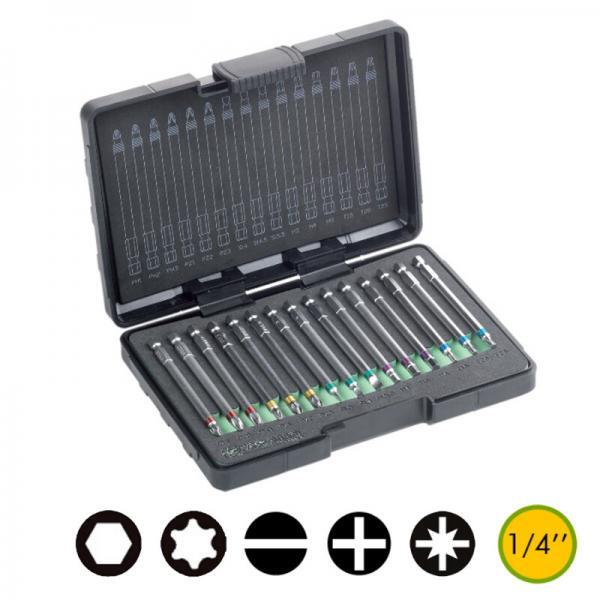 !FG 85-S15L Σετ μύτες δραπάνου 100mm DIN3126-C6.3 1/4"