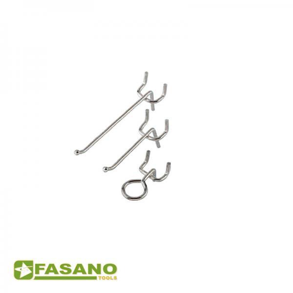 FG GA_T Γάντζοι μεταλλικοί για πάνελ εργαλείων FASANO