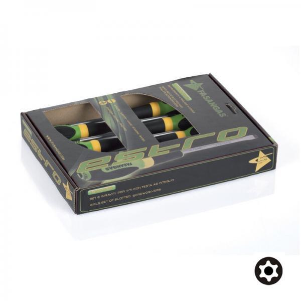 !FG22RTX-S6 Σετ κατσαβίδια Torx ασφαλείας FASANO