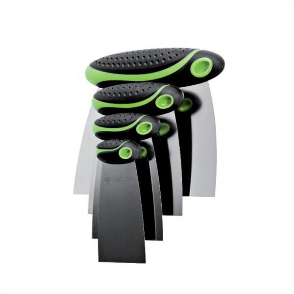 ΣΠΑΤΟΥΛΕΣ ΣΚΛΗΡΕΣ INOX - ΣΕΤ 4 ΤΕΜ Σετ ατσαλίνες inox βαρέος τύπου FASANO