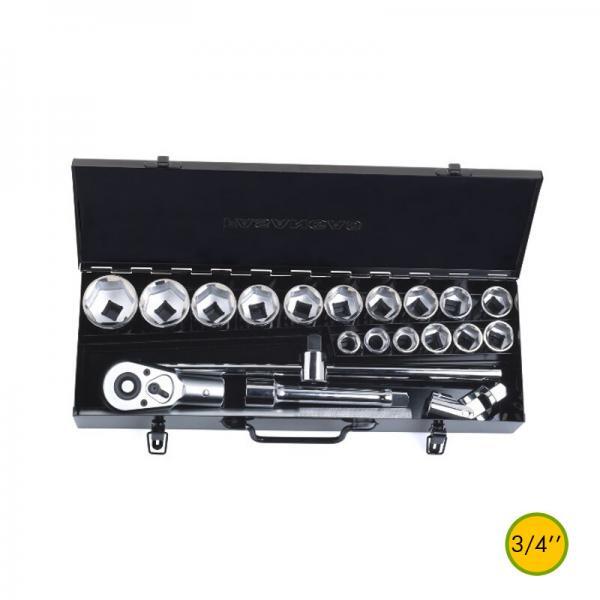 !FG629A-S15 Σετ καρυδάκια 6pt εξαρτήματα 3/4" FASANO