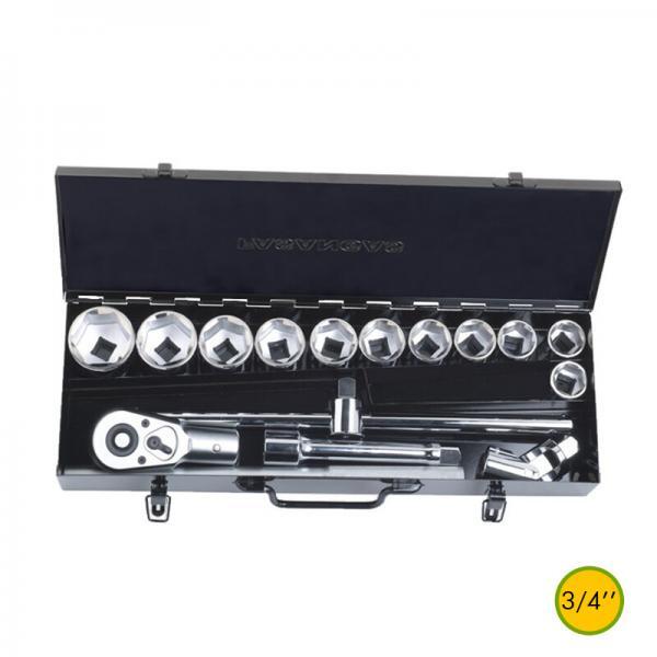 !FG629B-S15 Σετ καρυδάκια 12pt εξαρτήματα 3/4" FASANO