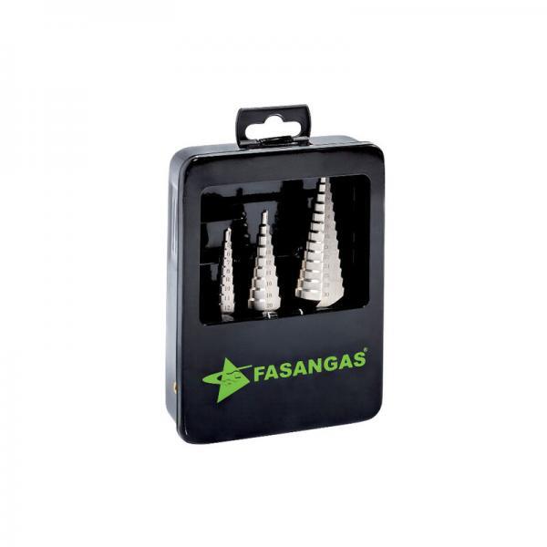 !FG81HSS-S3 Σετ τρυπάνια διαβάθμισης HSS-G σε θήκη