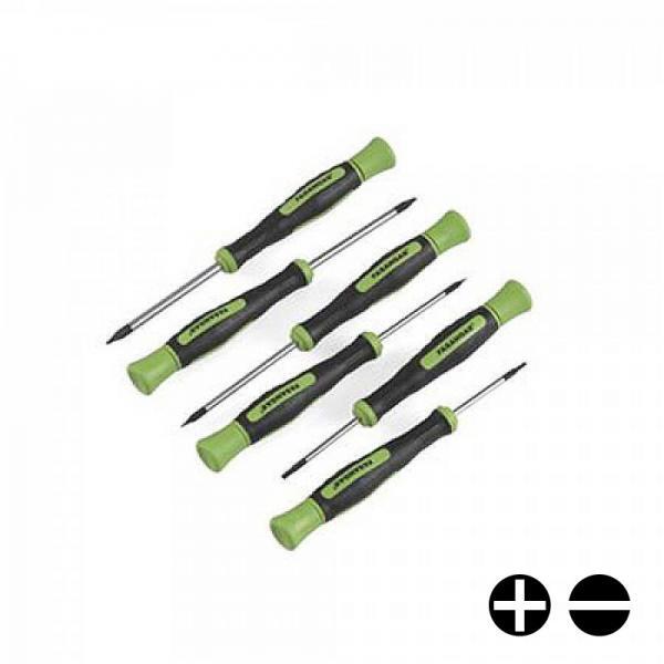 !FG84PH-S6 Σετ μικροκατσαβίδια Ίσια και Philips FASANO