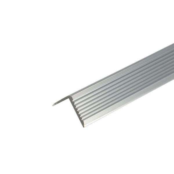 10-7441 Γωνία αλουμινίου ισοσκελής ριγέ 5m