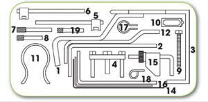 ΚΑΣΕΤΙΝΑ ΧΡΟΝΙΣΜΟΥ PSA 1.9D-2.0D HDi-2.2D Hdi