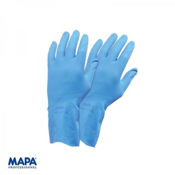 8260-190 Γάντια νιτριλίου για τρόφιμα μπλέ