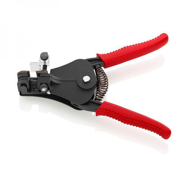 !03.12 11 180 Απογυμνωτής καλωδίων με διαμορφωμένα μαχαίρια KNIPEX