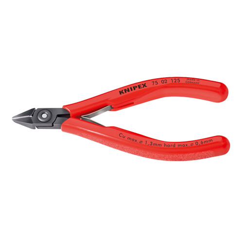 Πλαγιοκόφτης ηλεκτρονικής με επικάλυψη KNIPEX