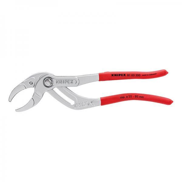 !03.81 03 250 Τσιμπίδα σιφονιών και συνδέσμων KNIPEX