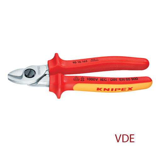 Ψαλίδι καλωδίων με μόνωση VDE 165mm KNIPEX