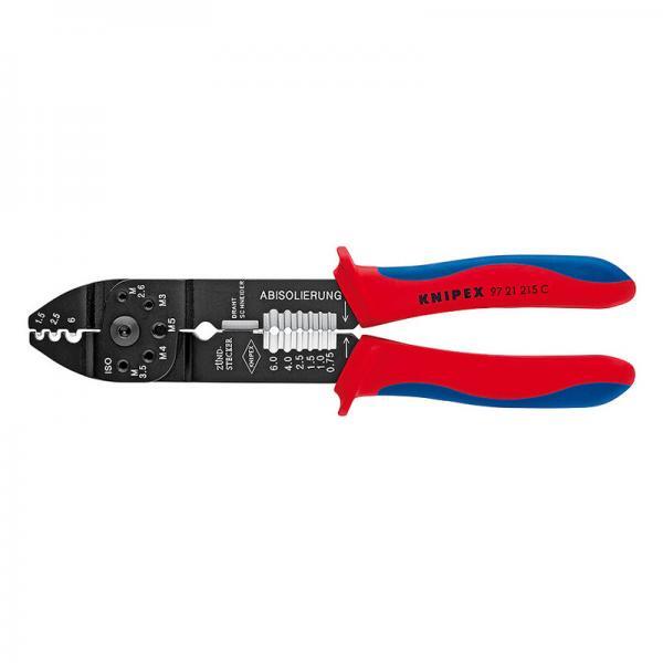 !03.97 21 215C Πρέσα ακροδεκτών ρυτίδωσης όνυχα λεπτή KNIPEX