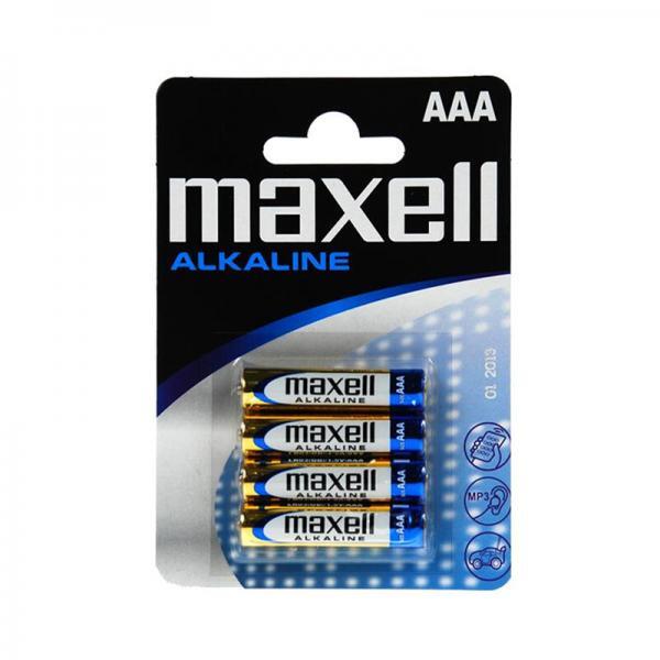 !57.14511LR3-4PK Μπαταρίες αλκαλικές ΑΑΑ LR03 MAXELL σε blister