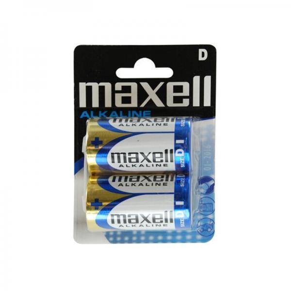 !57.14516LR20-2PK Μπαταρία αλκαλική D LR20 MAXELL σε blister
