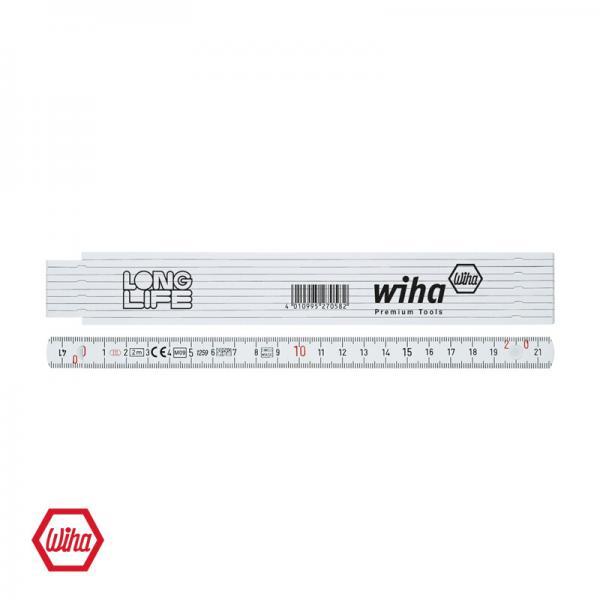 Μέτρο πτυσσόμενο πλαστικό LongLife WIHA