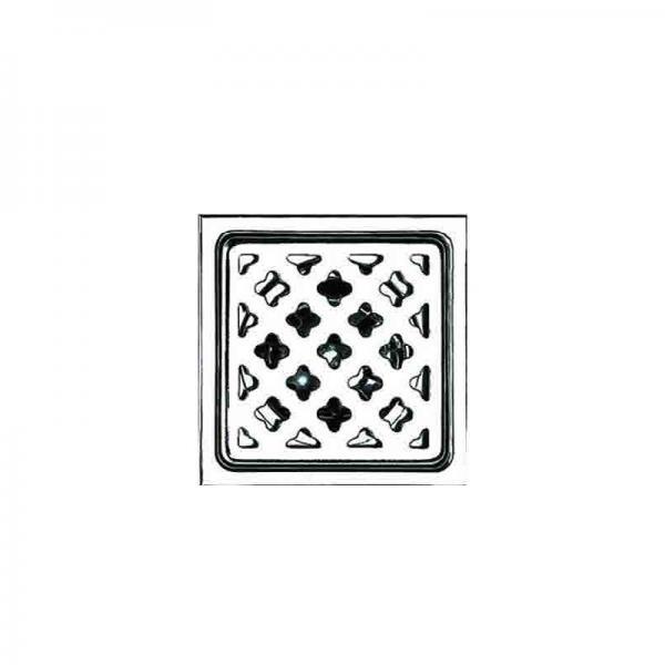 CP001 Σχάρα δαπέδου ανοξείδωτη τετράγωνη