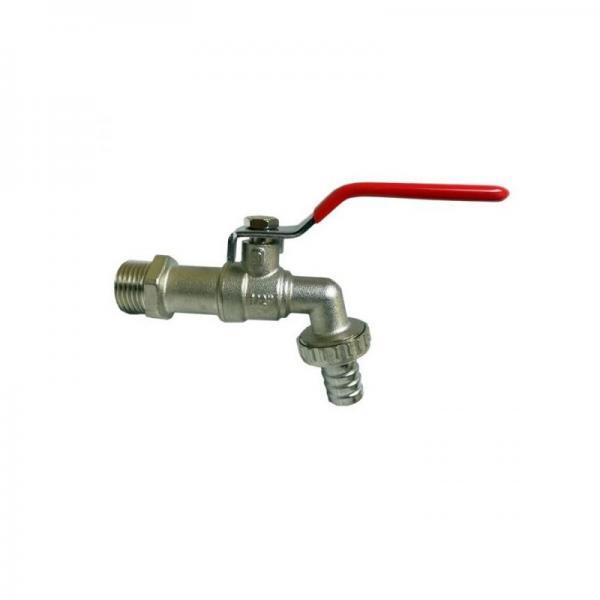 FA-TOT-12E Κάνουλα σφαιρική ολικής ροής πλακέ ESEN