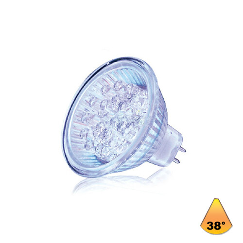 Λαμπτήρες οικονομίας LED 1.8W MR16 12V (10.5V-18V)