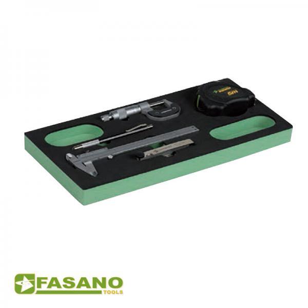 FG 100_54 Σετ εργαλείων μέτρησης μαλακή θήκη FASANO