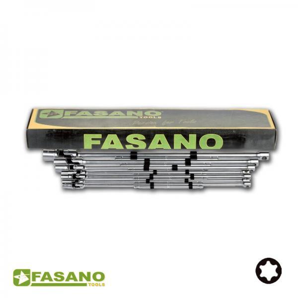 FG 618E_S9 Σετ μανέλες Τ αρθρωτές καρυδάκι Torx