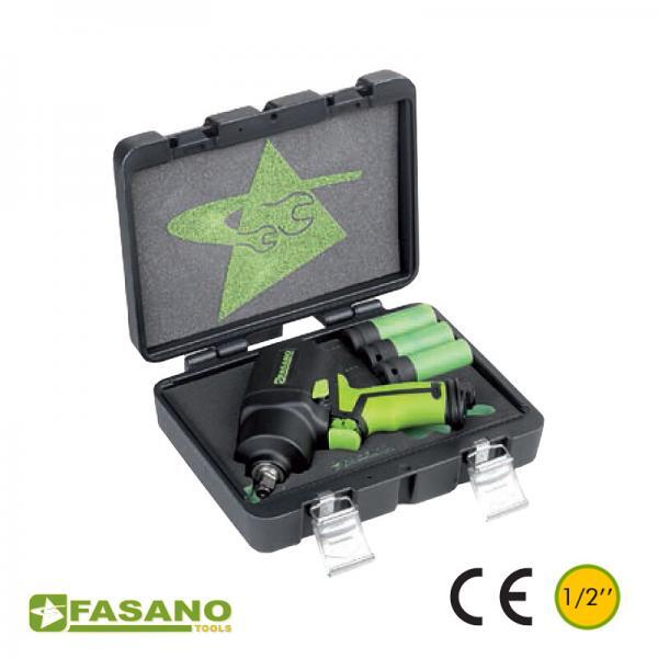 FGA 309_S4 Σετ αερόκλειδο 1/2" κρουστικό Nm1700 καρυδάκια