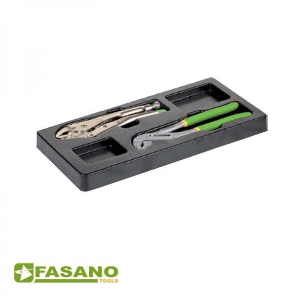 FG 102_65B Σετ γκαζοτανάλια πένσα γκρίπ πλαστική θήκη