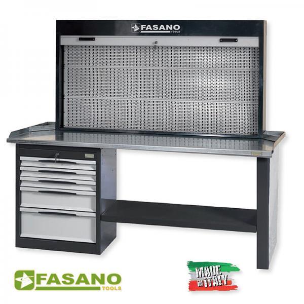 FG 134_D2 Πάγκος εργασίας βαρέος τύπου με συρτάρια-πάνελ