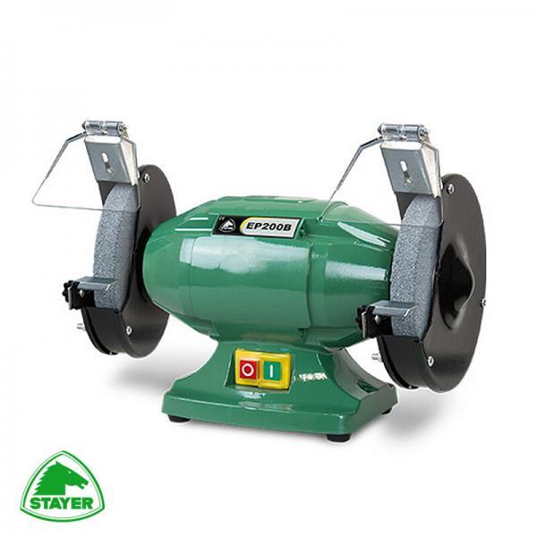 EP200B Τροχός δίδυμος επιτραπέζιος 11.5kgr STAYER GREEN