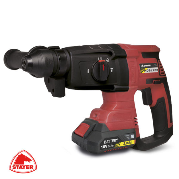 HDBL2012Set Σκαπτικό πιστολέτο μπαταρίας 18V Brushless STAYER