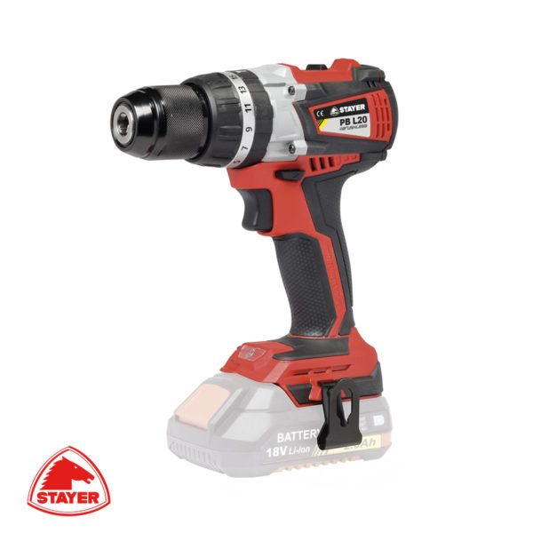PBL20 Δραπανοκατσάβιδο κρουστικό 18V 60Nm Bruchless STAYER
