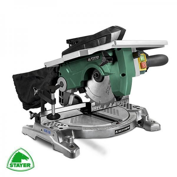 SC210W Φαλτσοπρίονο πάγκου 1200W STAYER GREEN