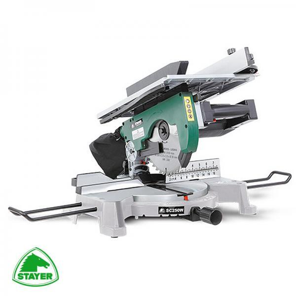 SC250W Φαλτσοπρίονο πάγκου 1800W STAYER GREEN