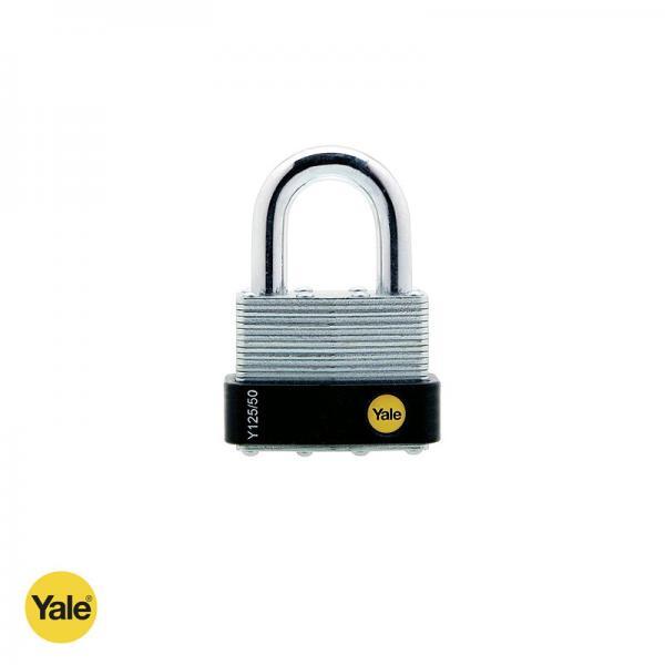 125412296 Λουκέτα ασφαλείας λαμινέ ζινκ Y125 SERIES YALE