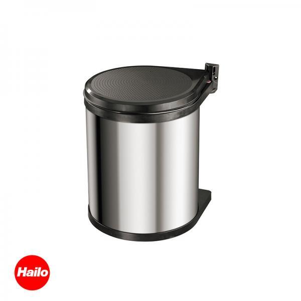 183510189 Κάδος απορριμάτων κουζίνας inox COMPAC-BOX HAILO