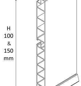 Μπάζα αλουμινίου 4 m - Image 2
